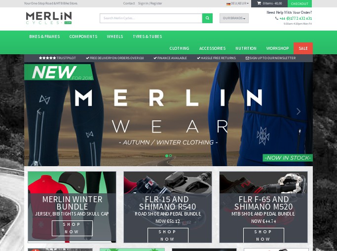 merlin cycles discount